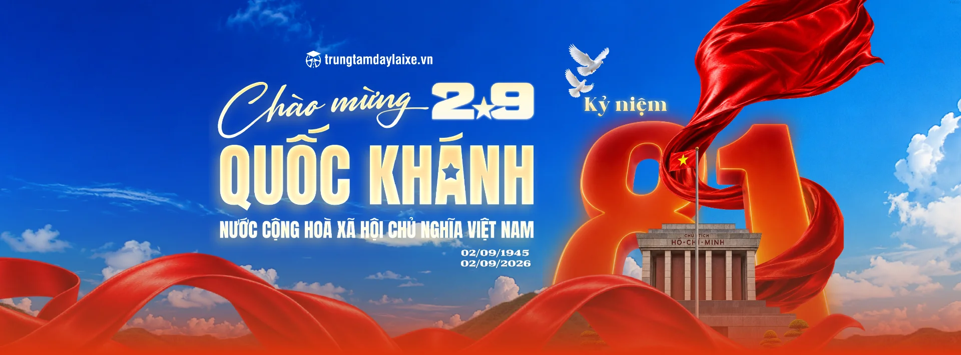 Lái xe an toàn dịp Quốc khánh 2/9/2026