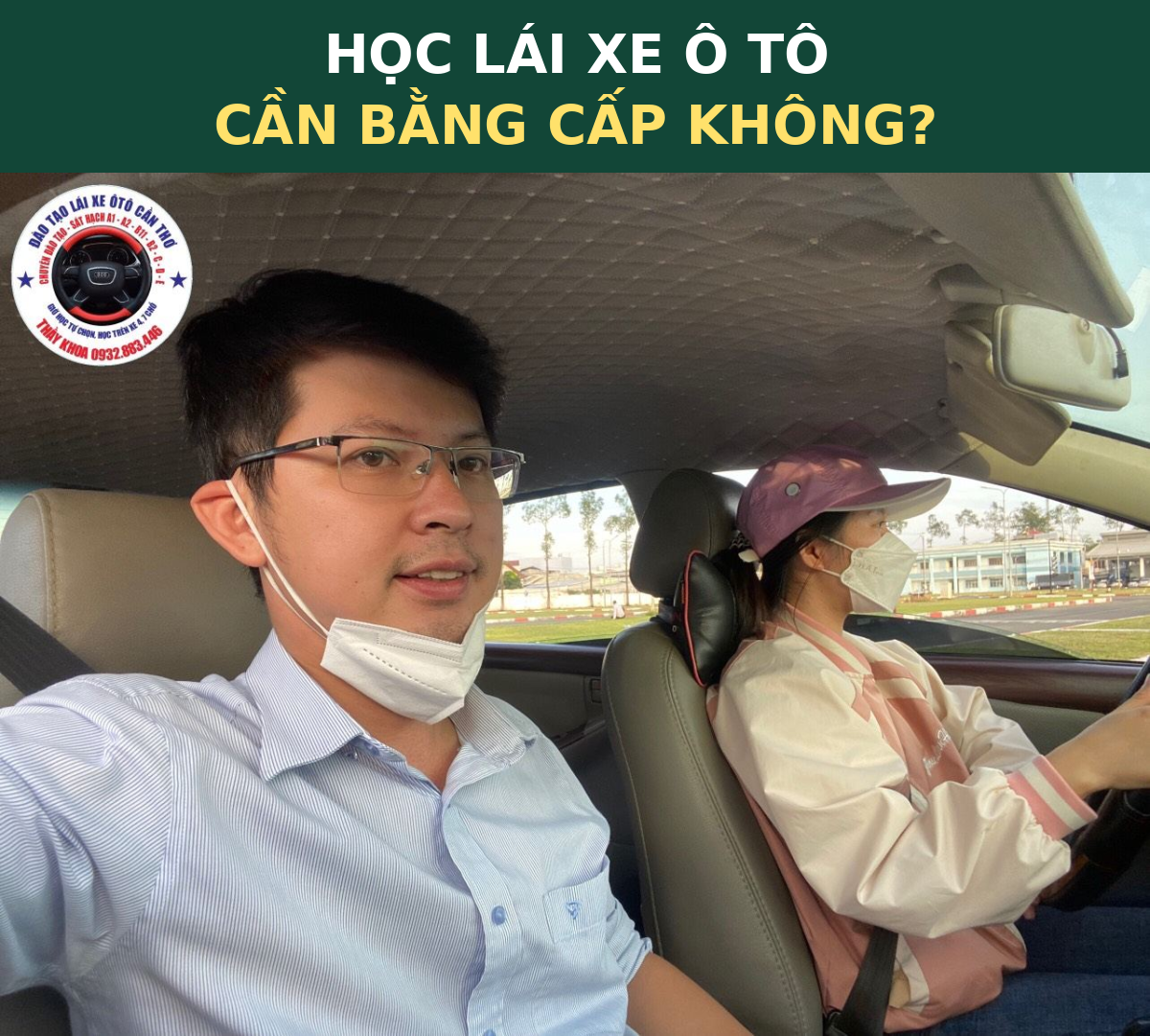 Học lái xe ô tô cần bằng cấp không? 5 lưu ý quan trọng 3 Học lái xe ô tô cần bằng cấp không: ảnh thực hành lái xe có sẵn trong thư viện website
