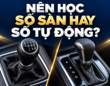 Nên học số sàn hay số tự động? 5 lưu ý quan trọng