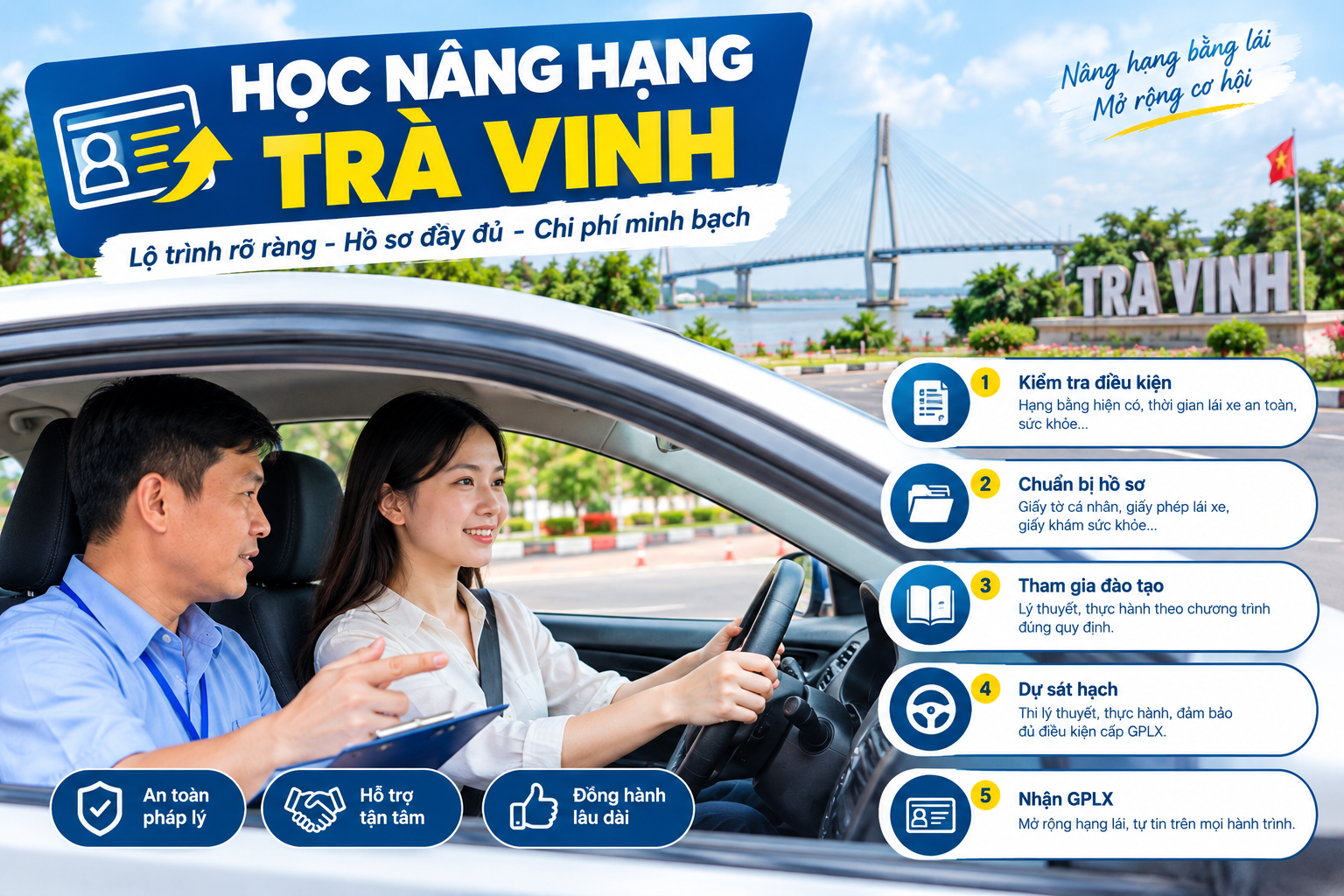 Học nâng hạng Trà Vinh: 7 điều quan trọng cần biết 1 Học nâng hạng Trà Vinh