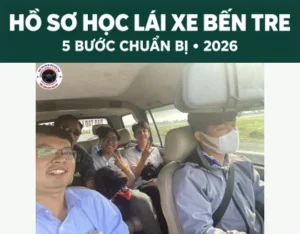 Học lái xe Bến Tre cùng Thầy Khoa: 5 bước đăng ký cùng Thầy Khoa