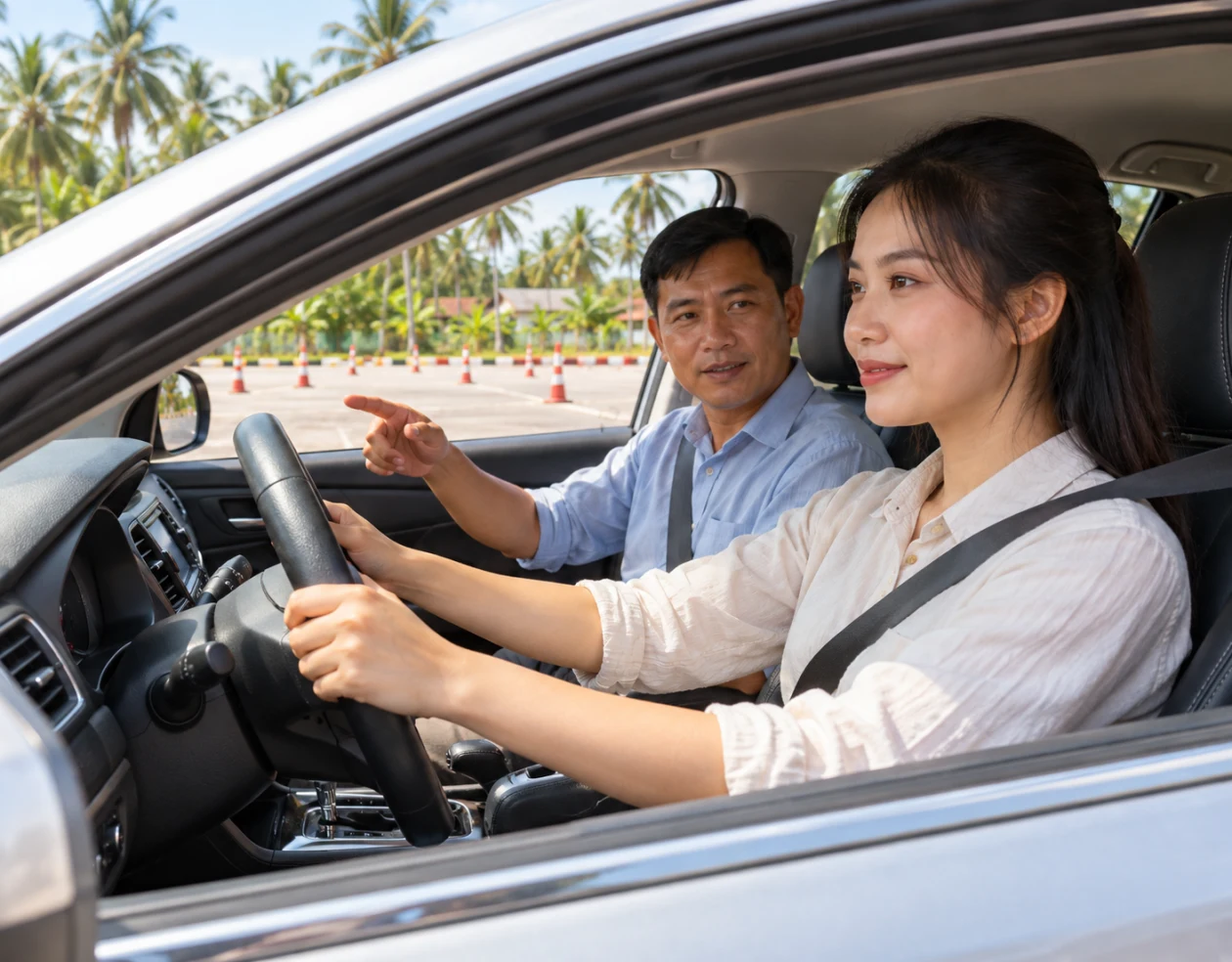 Học bằng B tại Bến Tre: lộ trình cho người mới 3 Minh họa người mới học bằng B Bến Tre cùng giáo viên